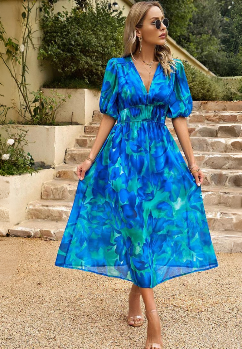 Elena – Abito Midi Modellante